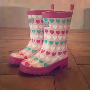 Barely worn toddler Harley rain boots